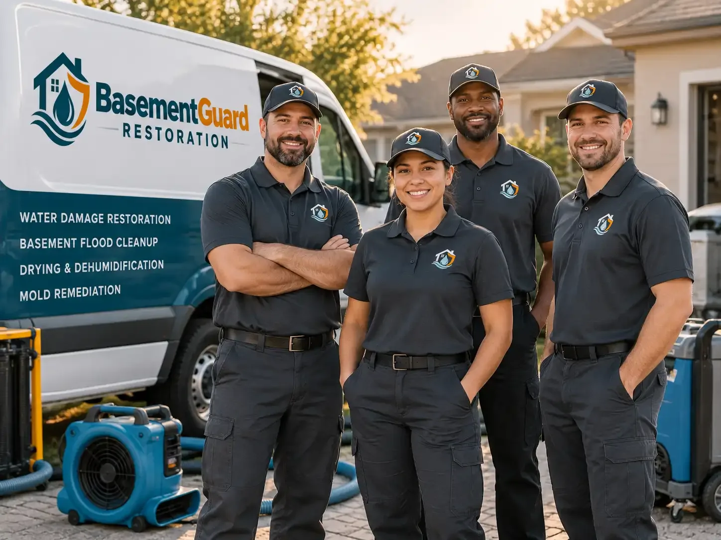 Basement Water Damage Restoration company in Fredericksburg, OH